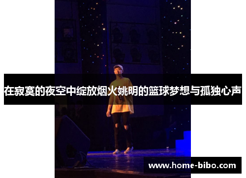 在寂寞的夜空中绽放烟火姚明的篮球梦想与孤独心声